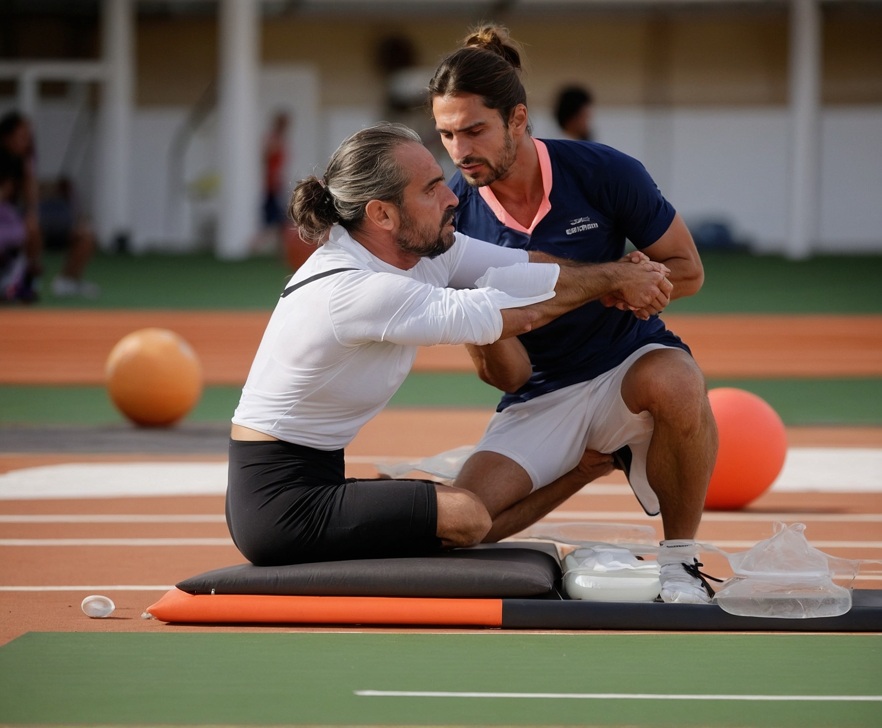 Tratamiento de recuperación muscular para atletas